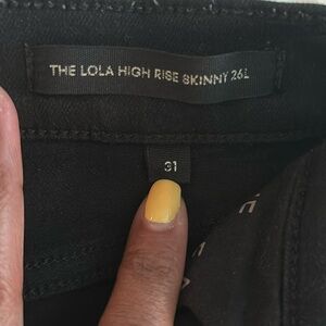 Denim Forum, “the Lola high rise.”